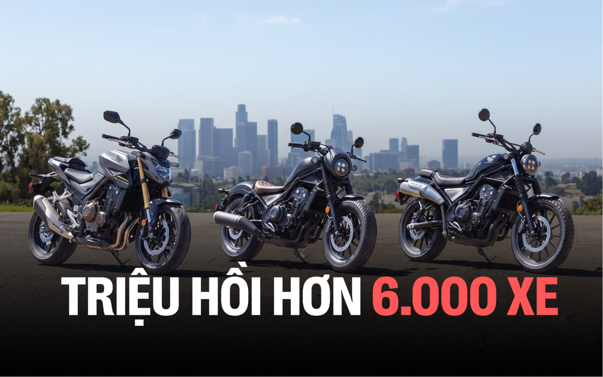 Hơn 6.000 xe máy Honda tại Việt Nam dính án triệu hồi: Tiềm ẩn nguy cơ trượt ngã và cháy nổ, tất cả là xe nhập Thái và Nhật