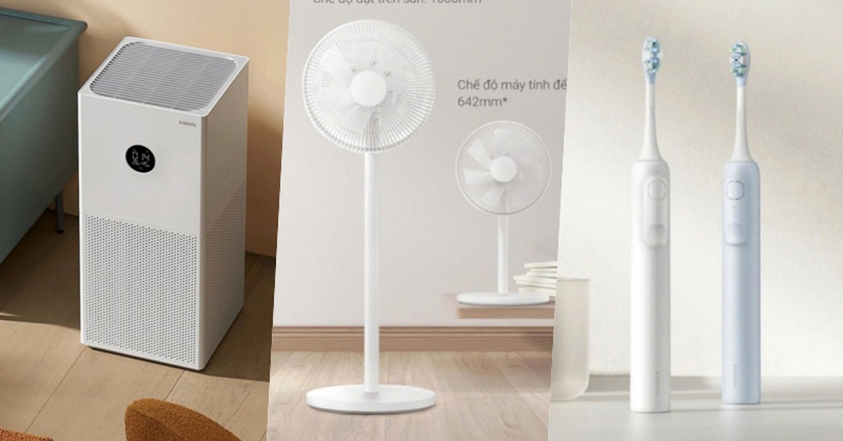 10 đồ gia dụng Xiaomi chính hãng bán chạy đợt này đang sale bao nhiêu đợt 7/7?