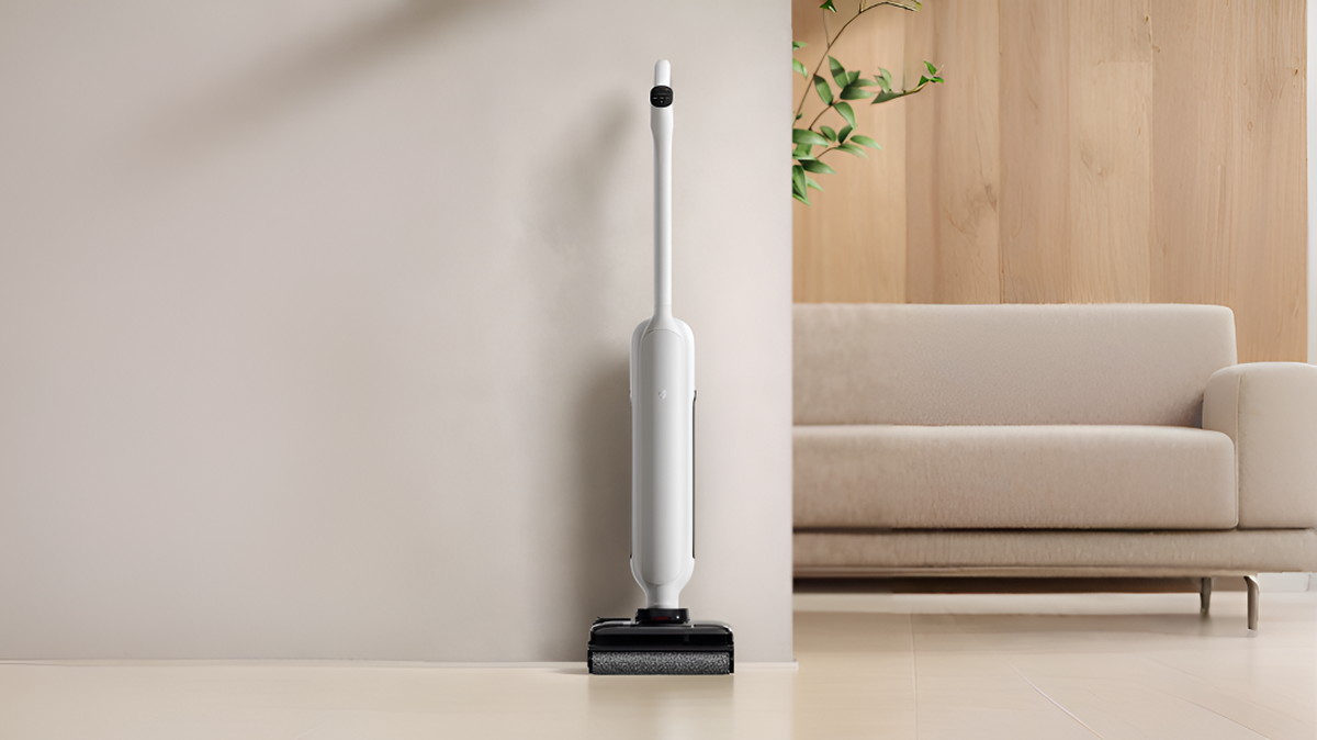 Xiaomi ra mắt máy lau sàn Mijia Floor Scrubber 5: Lực hút 18.000 Pa, sấy con lăn 100 độ C