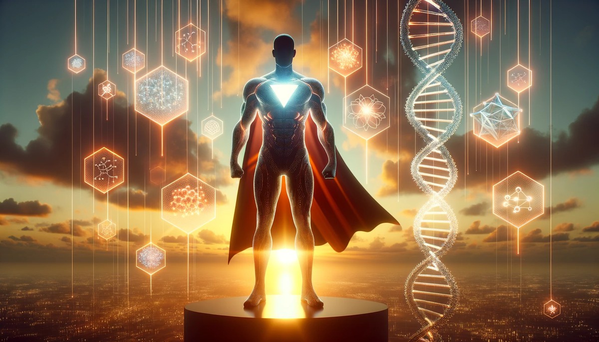 Vật liệu DNA và thủy tinh mạnh gấp 4 lần thép, nhẹ hơn 5 lần, gợi liên tưởng đến Iron Man
