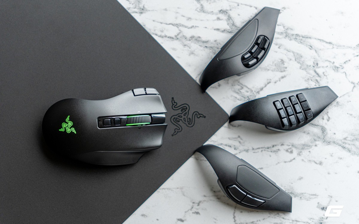 Trên tay Razer Naga V3 Pro: “Rắn ba đầu” đúng nghĩa, biến hình để cân mọi thể loại game