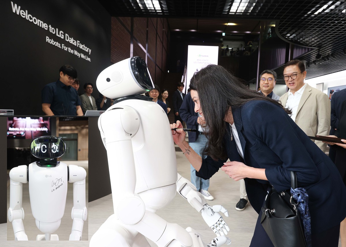 LG bắt tay NVIDIA, chuẩn bị tăng tốc cuộc đua robot với 100.000 giờ dữ liệu