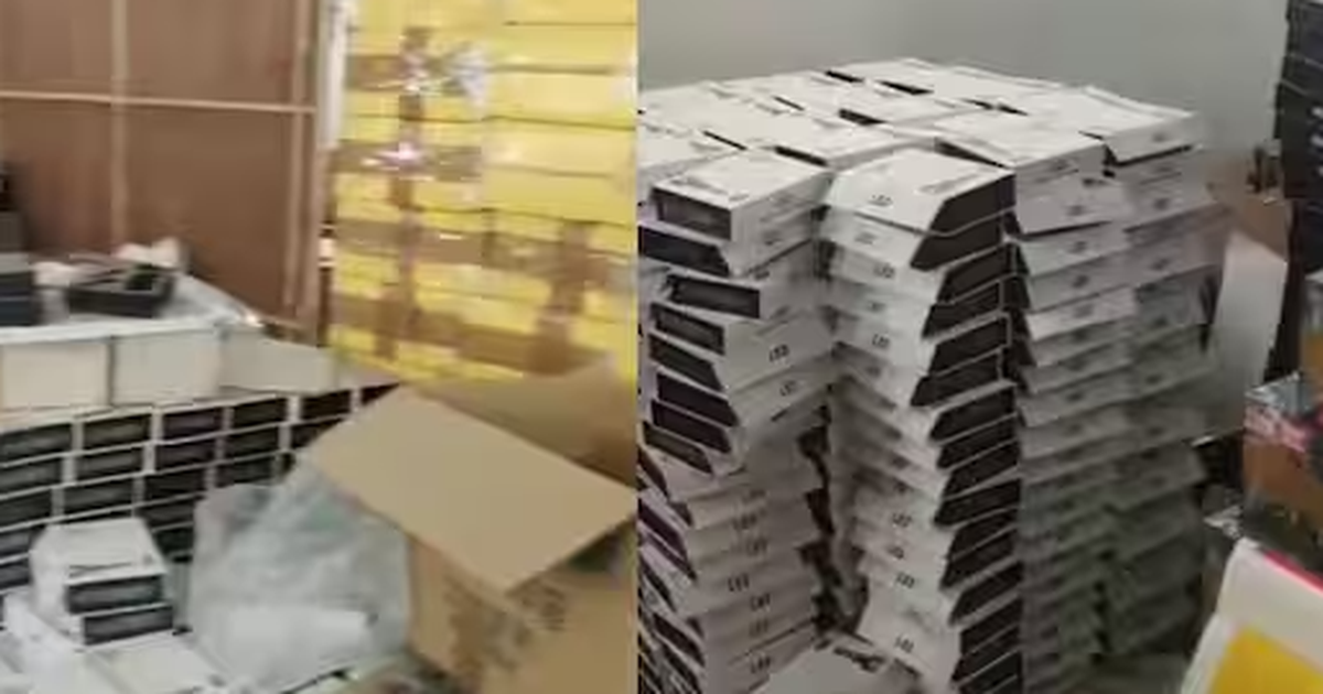 Đột kích 2 kho hàng, cảnh sát triệt phá đường dây điện thoại giả mang nhãn Oppo, Realme, bắt giữ 2 nghi phạm