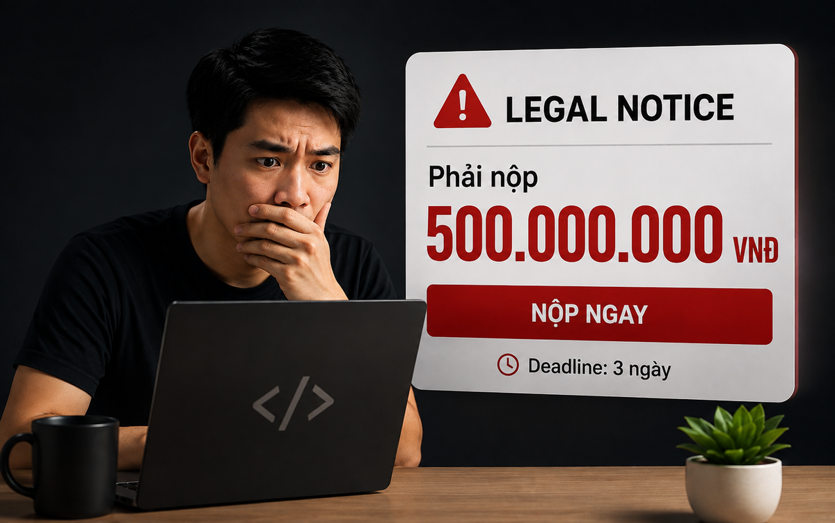 Làm app miễn phí chưa có doanh thu, founder Việt bất ngờ nhận yêu cầu mua bản quyền font gần 500 triệu đồng vì một file bị bỏ quên