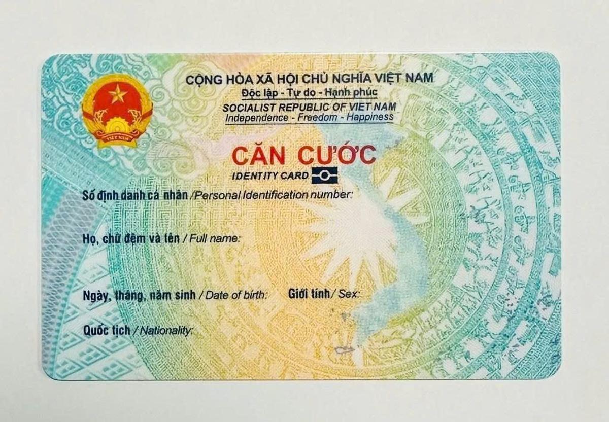 Công an yêu cầu người dân kiểm tra lại thông tin này trên thẻ Căn cước