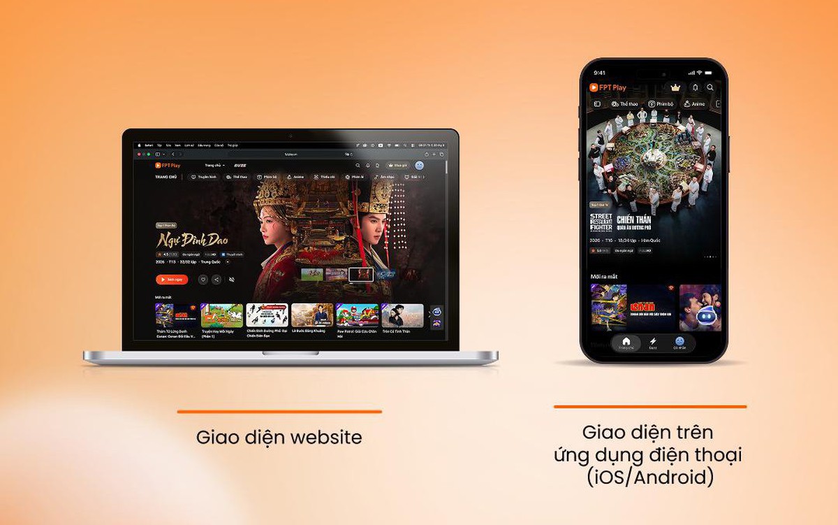 Giao diện mới của FPT Play tăng trải nghiệm người dùng