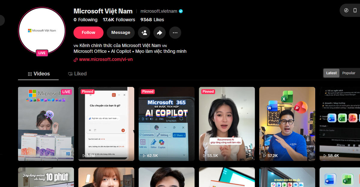 Microsoft cũng lên TikTok livestream bán Office: Khi ngay cả gã khổng lồ phần mềm cũng phải thay đổi cách bán hàng