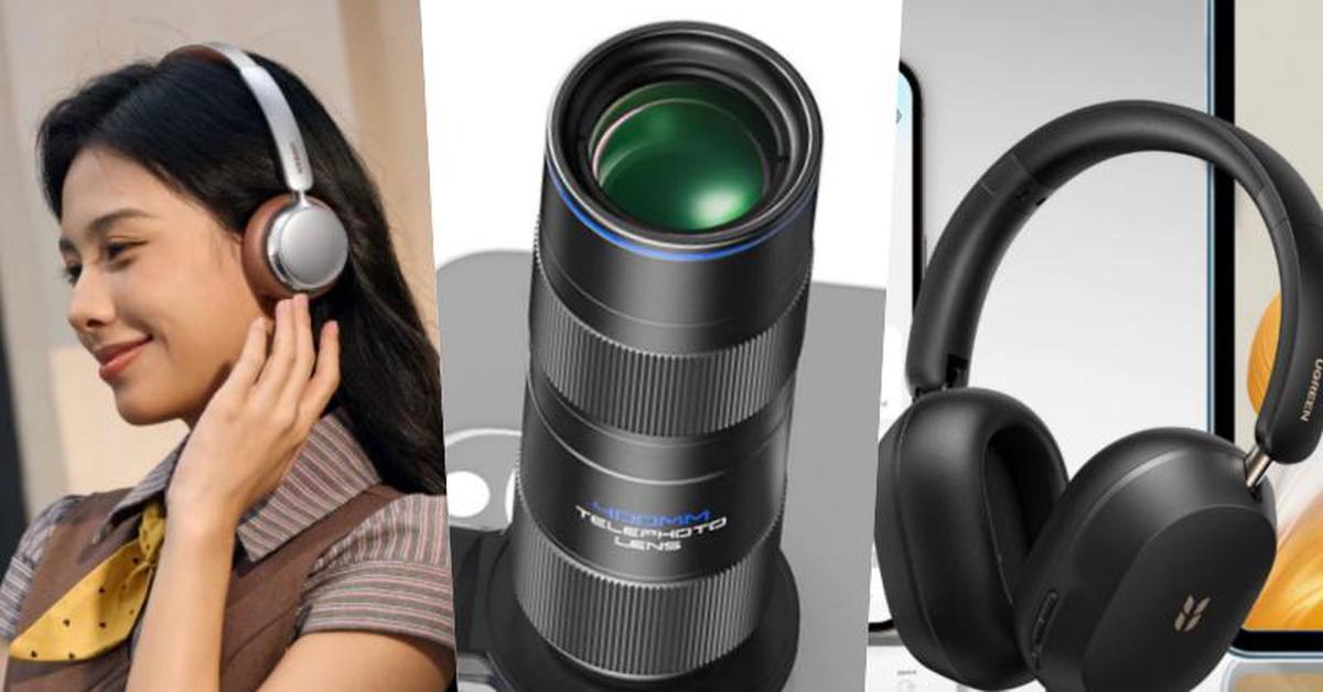 8 món siêu sale ngày đôi 8/8: Tai nghe Ugreen giảm hơn 1 triệu, tai nghe đi bơi Lenovo chỉ 500.000đ, ống kính zoom 400mm cho iPhone 1.7 triệu