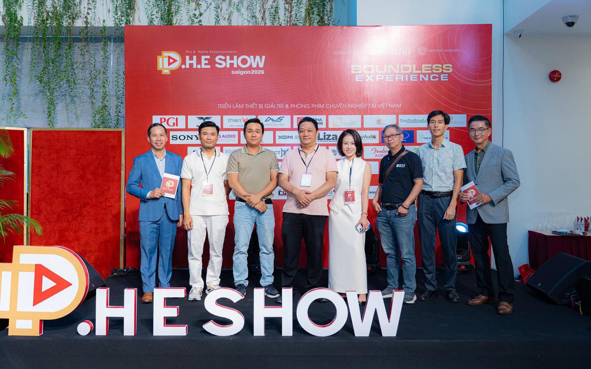 P.H.E Show 2026: Ba tầng trải nghiệm thiết bị nghe nhìn và giải trí tại gia