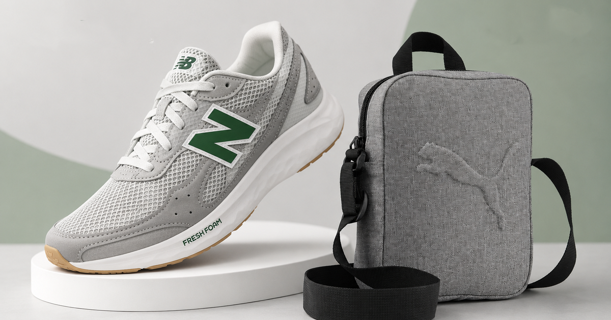 Puma, adidas, Vans, New Balance: 4 thương hiệu đồ nam bán nghìn đơn, ngày đôi sale gì?