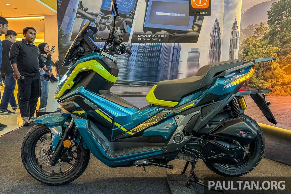 Đối thủ Honda ADV160 lộ diện giá chỉ 60 triệu đồng, trang bị phanh ABS, TCS cùng camera hành trình cực xịn