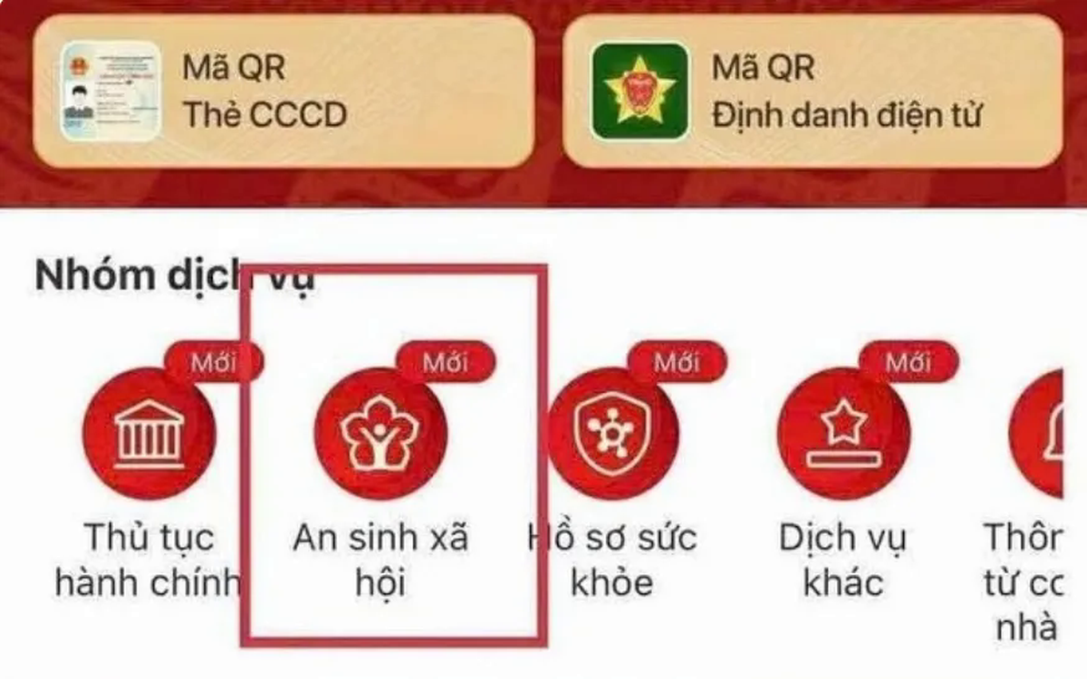 Hà Nội đẩy mạnh tích hợp tài khoản hưởng an sinh xã hội trên VNeID