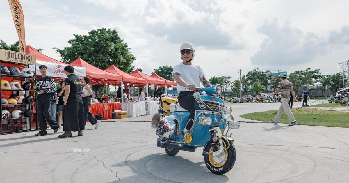 Vespa mang bộ sưu tập 80 năm khuấy động Vietnam Scooters Fest 2026