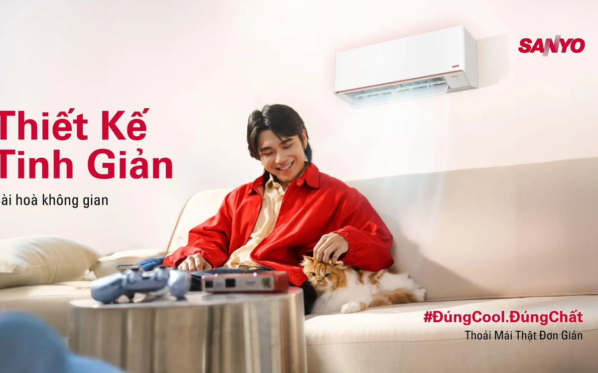 Máy lạnh SANYO quay trở lại Việt Nam sau gần một thập kỷ: thương hiệu này đang thuộc về ai?