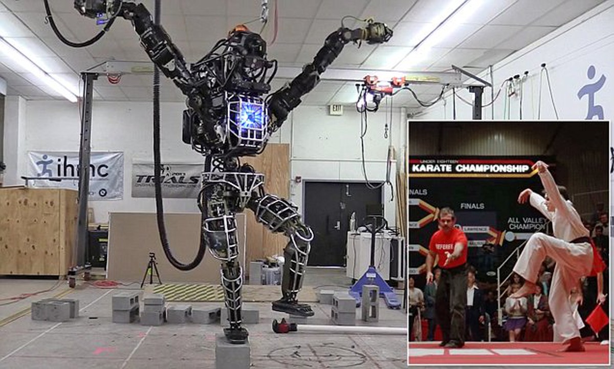 [Video] Cùng xem robot của Google trình diễn thế võ khó trong Karate Kid