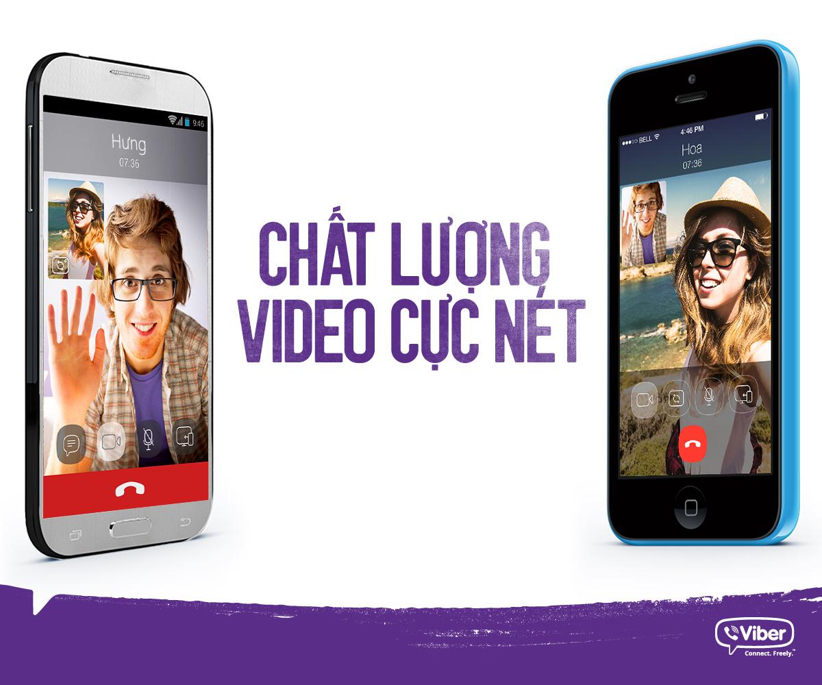 Viber cập nhật Video calls trên phiên bản Viber 5.0