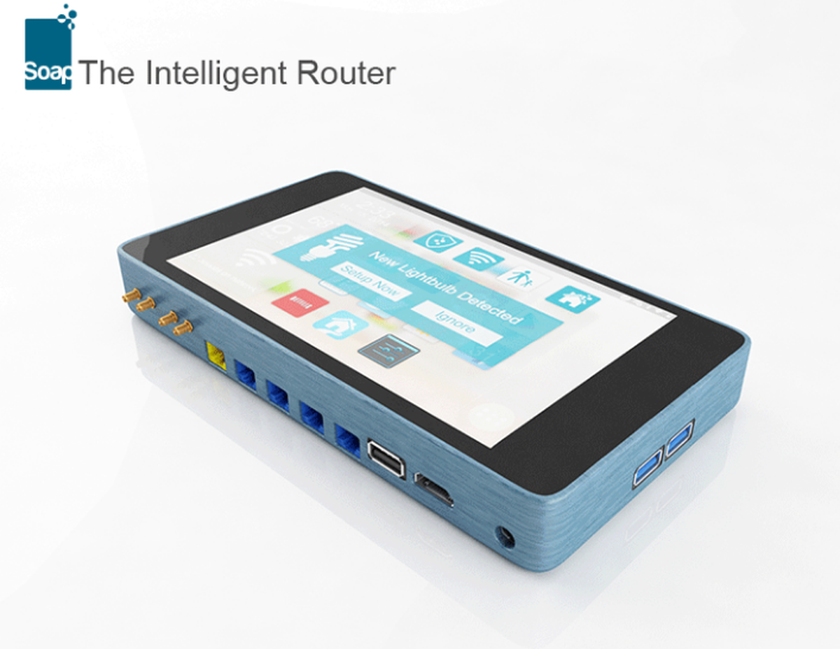 SOAP: Router thông minh chạy Android với màn hình cảm ứng