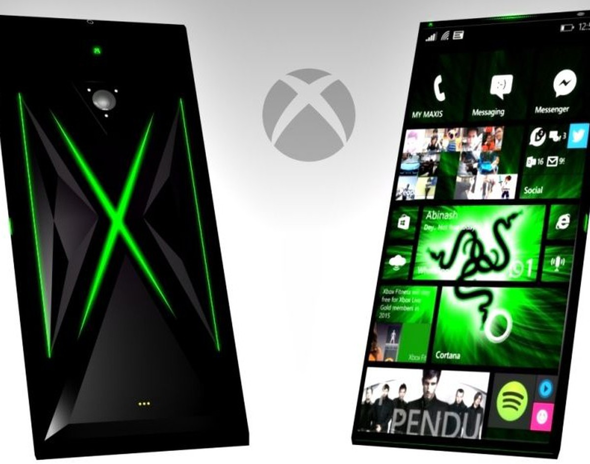 Ý tưởng chiếc phablet Xbox Phone dành cho game thủ