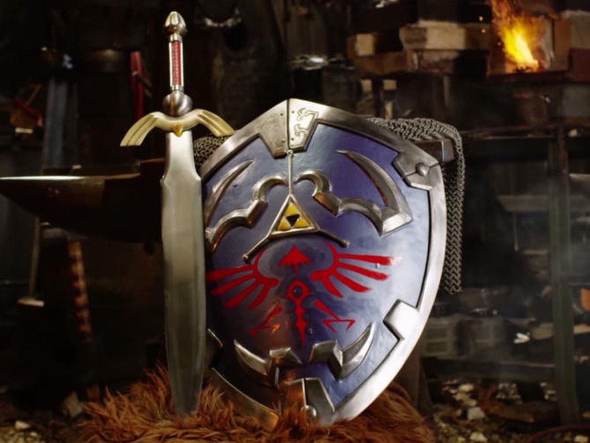 [Video] Rèn chiếc khiên huyền thoại Hylian Shield trong Legend of Zelda