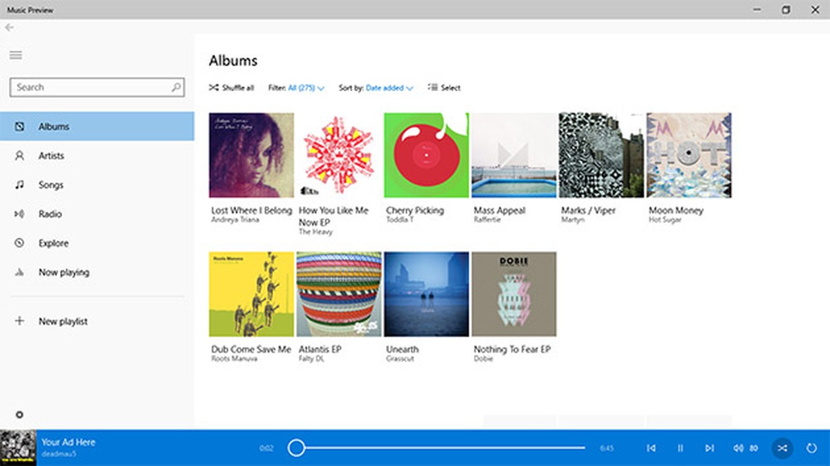 Microsoft giới thiệu ứng dụng Music và Video mới cho Windows 10