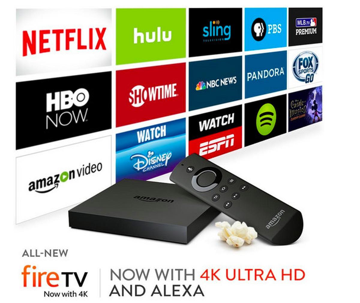 Amazon giới thiệu Fire Tv mới, hỗ trợ nội dung 4K, điều khiển bằng ...