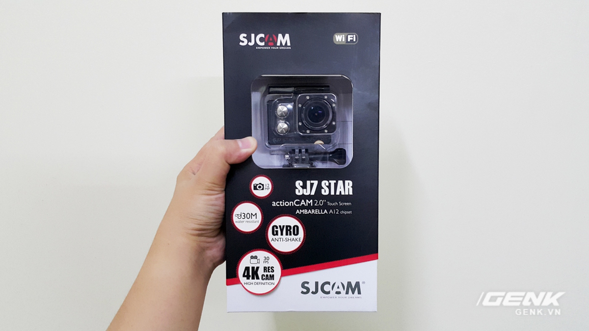 Đánh giá camera hành động SJ7 Star: quay phim 4K, chống rung khá tốt ...