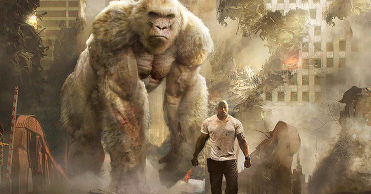 “Rampage” đại náo bảng xếp hạng trong tuần đầu công chiếu