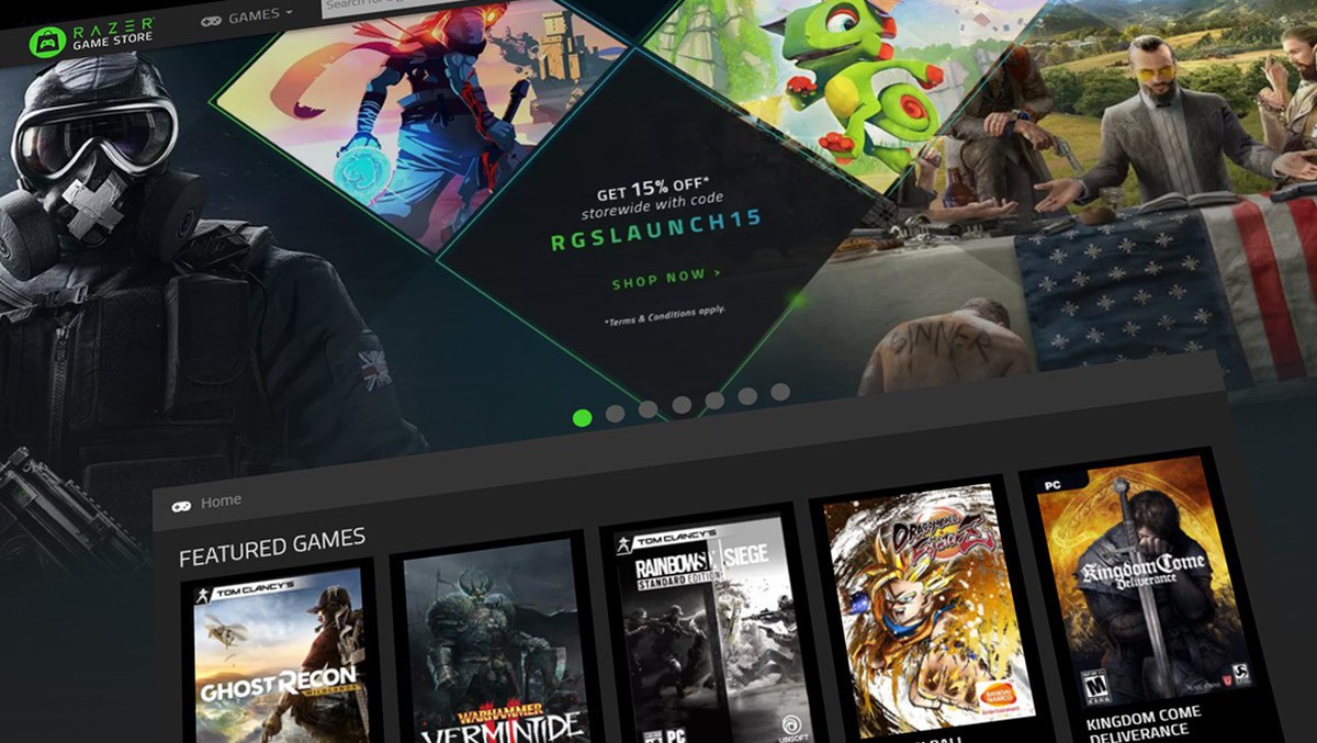 Razer mắt cửa hàng game cạnh tranh với gã khổng lồ Steam