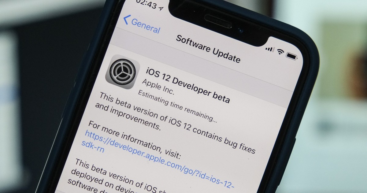 Hướng dẫn tải về và cài đặt iOS 12 Beta