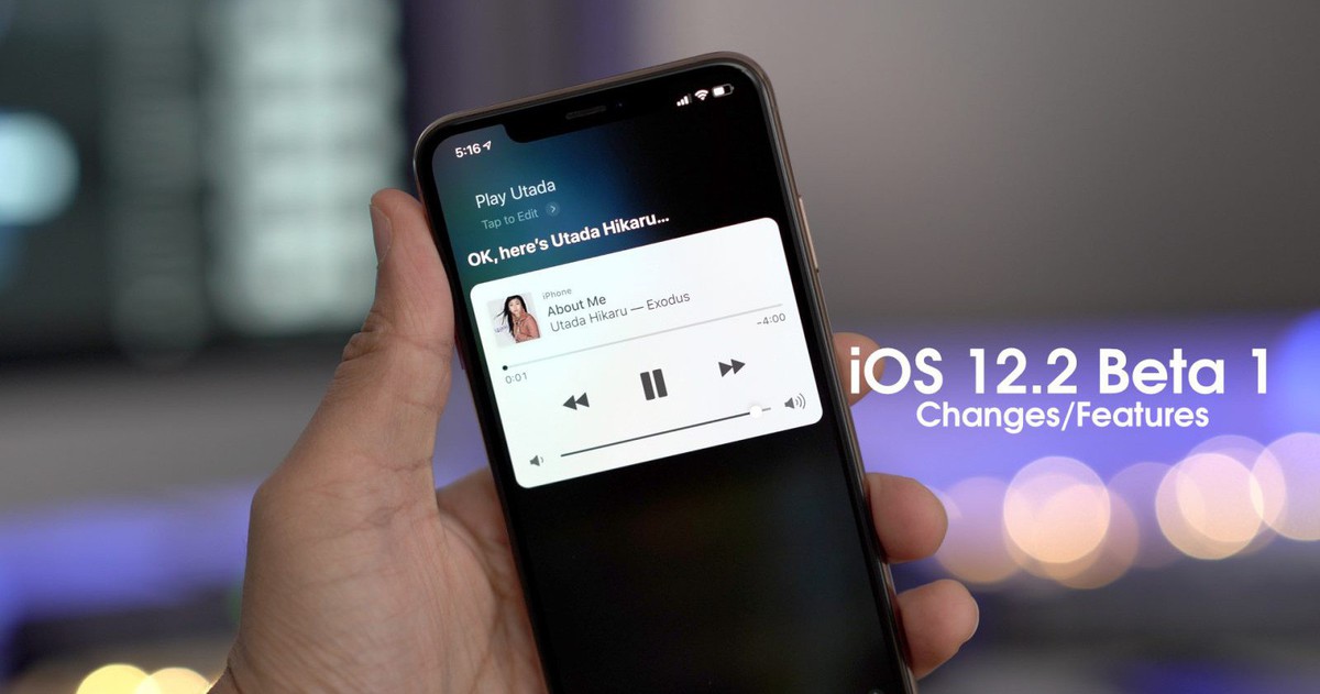 Bản cập nhật iOS 12.2 có tính năng gì mới?