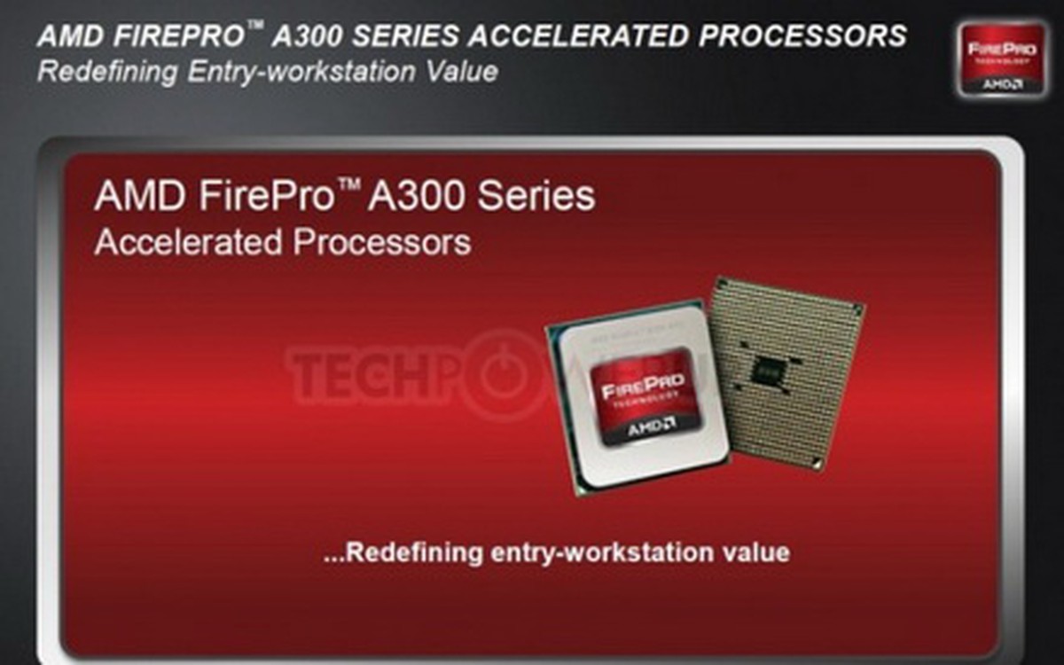 Vi xử lý FirePro mới kết hợp CPU và GPU của AMD