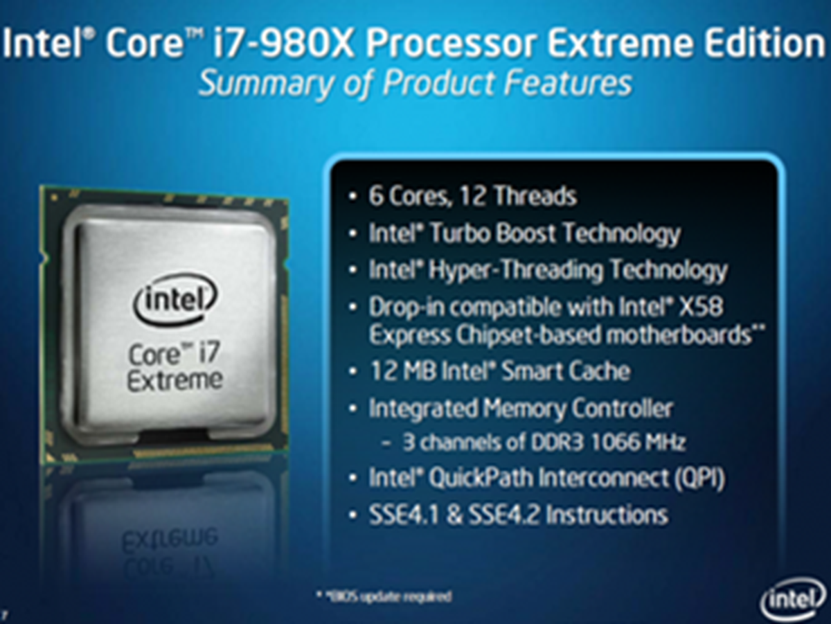 Bình chọn CPU tốt nhất của năm 2010