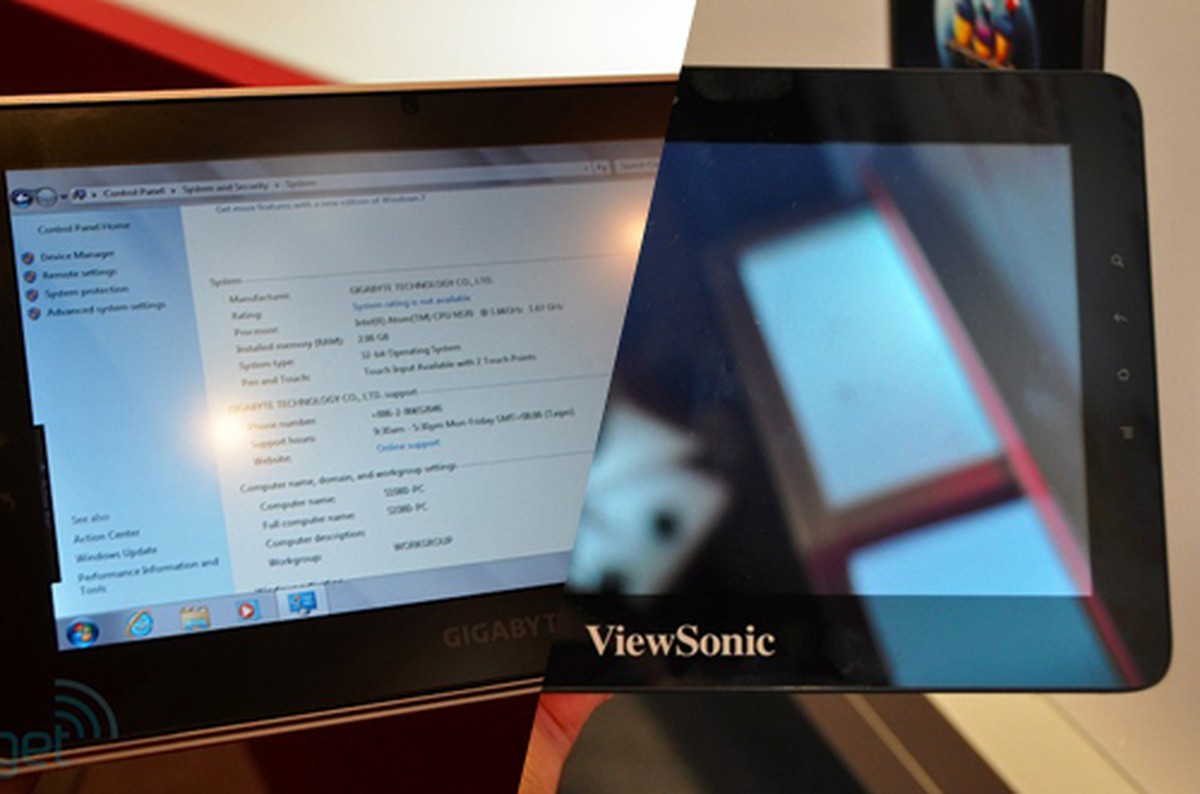 [Computex] Gigabyte và Viewsonic ra mắt tablet mạnh ngang laptop, chạy ...