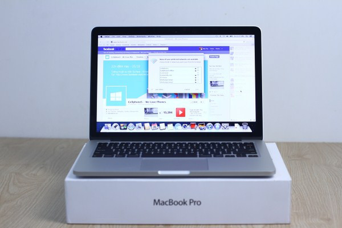 Cận cảnh Macbook Pro Retina 13,3 inch đầu tiên về HN