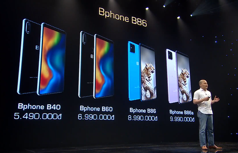 Bphone B86 ra mắt: Thiết kế không phím bấm, tích hợp camera kép và CPU tầm trung, giá bán từ 8,99 triệu đồng - Ảnh 2. Bphone B86 ra mắt: Thiết kế không phím bấm, tích hợp camera kép và CPU tầm trung, giá bán từ 8,99 triệu đồng - Ảnh 2.
