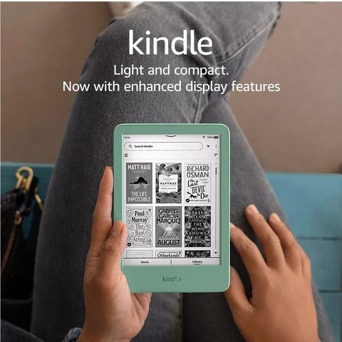 Amazon Kindle Gen 12: Màn hình sáng hơn, lật trang nhanh, pin 6 tuần