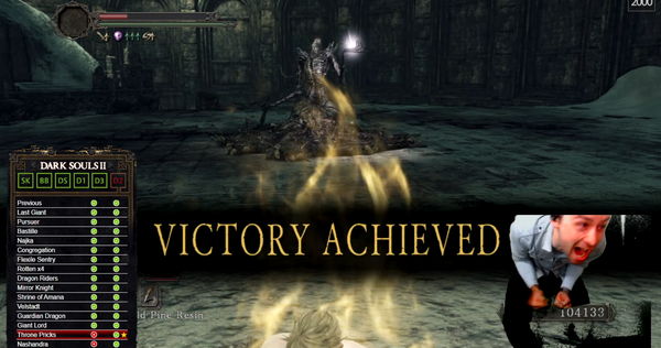 Streamer destroys Sekiro, Bloodborne, Demon’s Souls and 3 copies of Dark Souls continuously without taking a hit