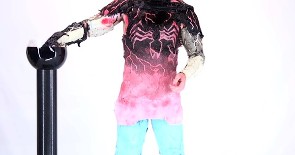 Combining magnetic water with magnets, YouTuber recreates Venom’s transformation screen in real life as cool as it is on screen