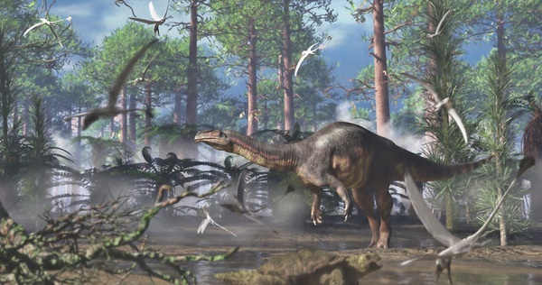 Climate change helped some dinosaurs migrate to Greenland