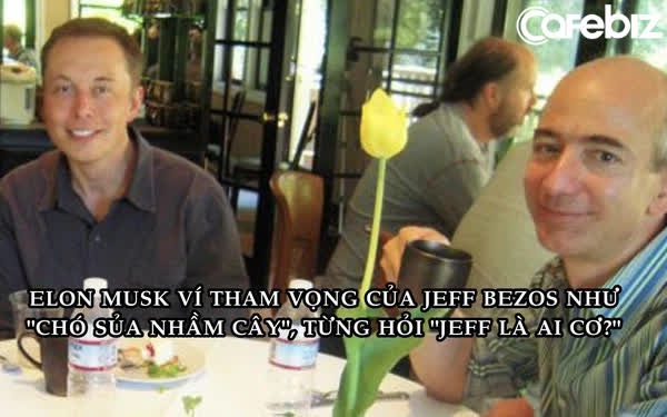 Jeff Bezos and Elon Musk were at the time of “dear love” on the table