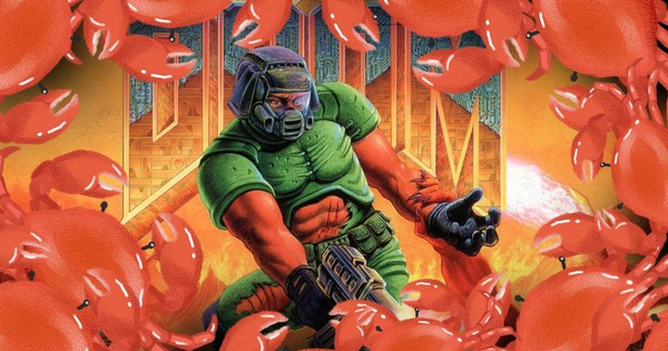 With 16 billion crabs moving into a single body, you could build a computer powerful enough to play Doom.