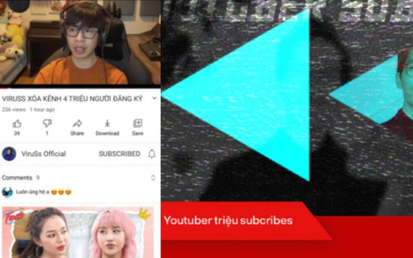 On the morning of April 1, ViruSs suddenly announced the deletion of the YouTube channel of 4 million subscribers