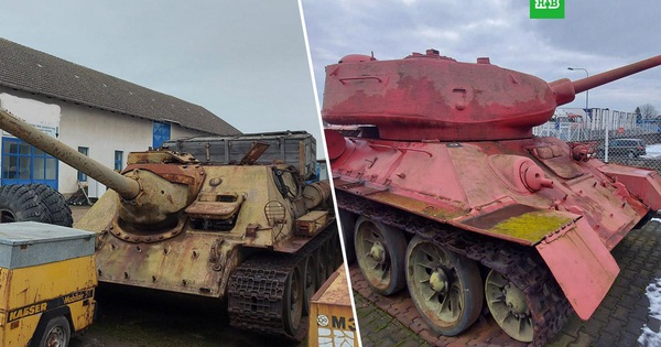 Believing the police, a Czech brought a pink tank and self-propelled cannon to register for ownership
