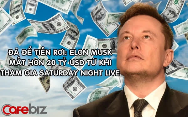 Elon Musk’s fortune has ‘evaporated’ more than $ 20 billion since appearing on the comedy show Sarturday Night Live