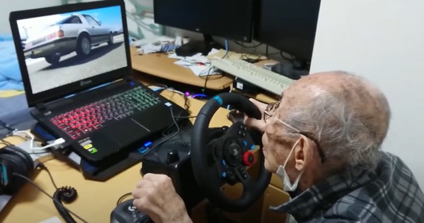 The Japanese man broke the ‘virtual race track’ island at the age of 93