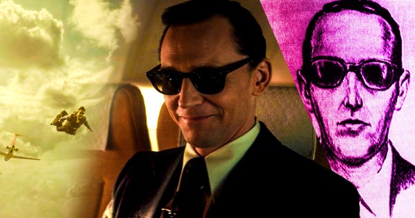 It turns out that Loki is DB Cooper, the hijacker “evaporating” in mid-air, causing the FBI headaches for decades.