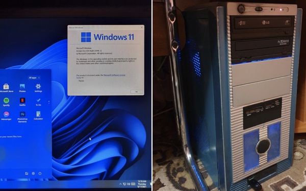 Windows 11 runs smoothly on “ancient” PCs from 2007 with Dual Core 2.2 GHz chip and 4GB of DDR2 RAM RAM
