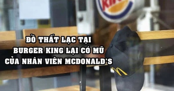 Post photos of customers’ lost items, including McDonald’s employee hats