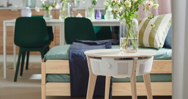 Looks like a table, is actually an air purifier