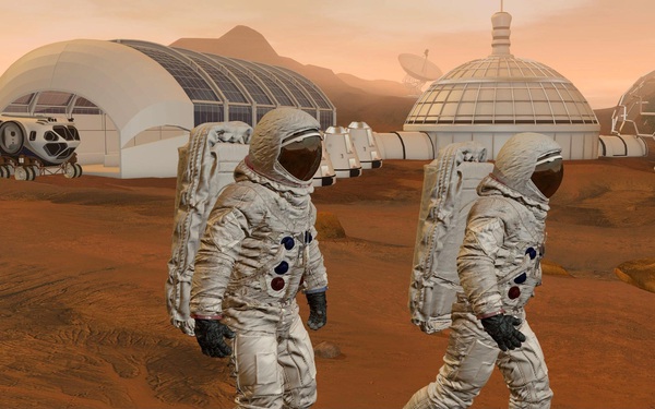 Concrete on Mars could be made from astronauts’ blood, sweat and tears, literally